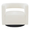 SAFAVIEH Couture Fauteuil pivotant Cela (entièrement assemblé) - 31,1 L x 28,4 P x 26,8 H - 31Lx28Px27H