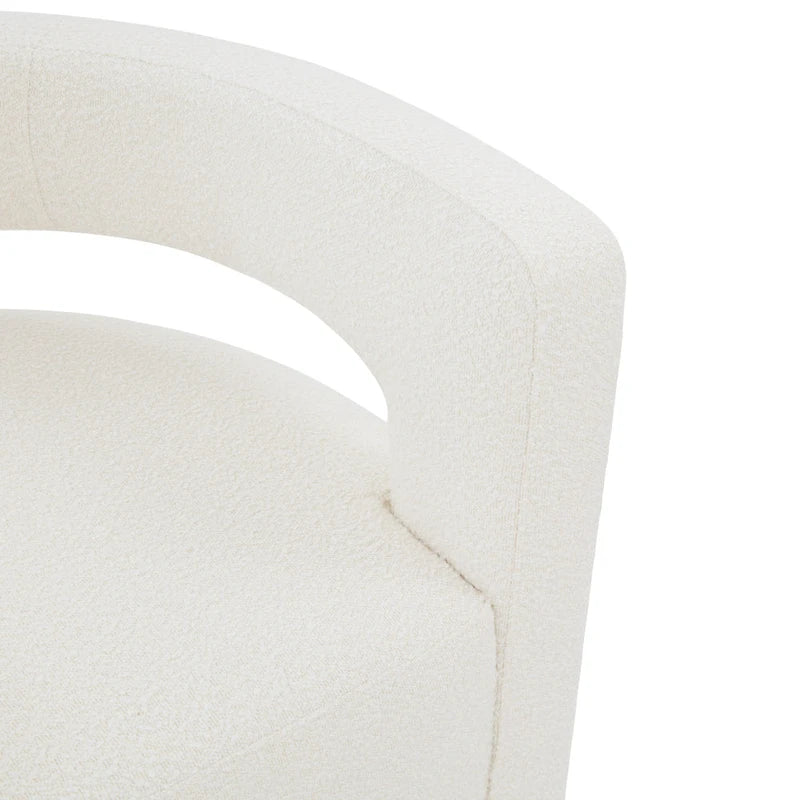 SAFAVIEH Couture Fauteuil pivotant Cela (entièrement assemblé) - 31,1 L x 28,4 P x 26,8 H - 31Lx28Px27H