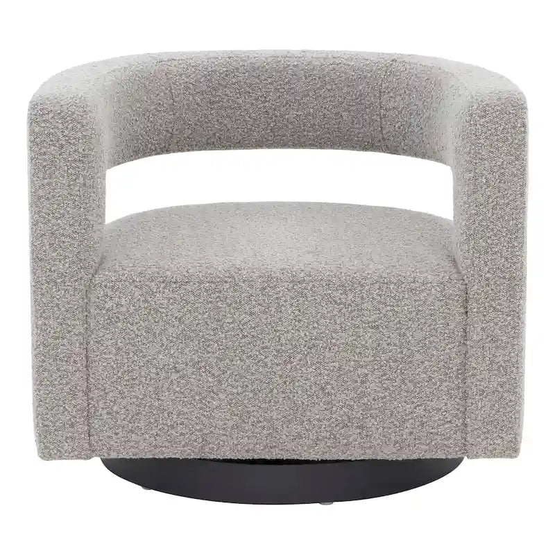 SAFAVIEH Couture Fauteuil pivotant Cela (entièrement assemblé) - 31,1 L x 28,4 P x 26,8 H - 31Lx28Px27H