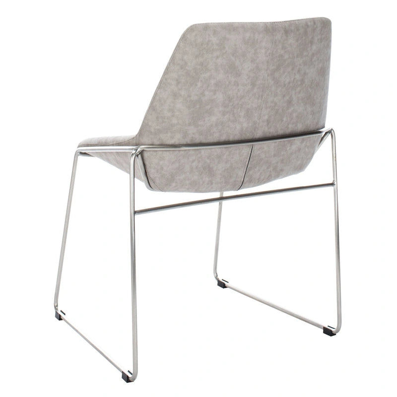 Chaise de salle à manger Oliva Mid Century SAFAVIEH (Lot de 2) - 25 x 24 x 33,3 - 25 x 24 x 33,3 - 25 larg. x 24 prof. x 33 haut.