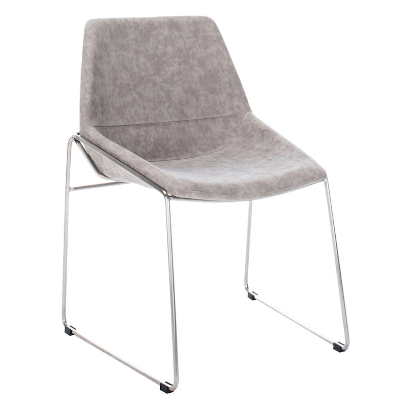 Chaise de salle à manger Oliva Mid Century SAFAVIEH (Lot de 2) - 25 x 24 x 33,3 - 25 x 24 x 33,3 - 25 larg. x 24 prof. x 33 haut.