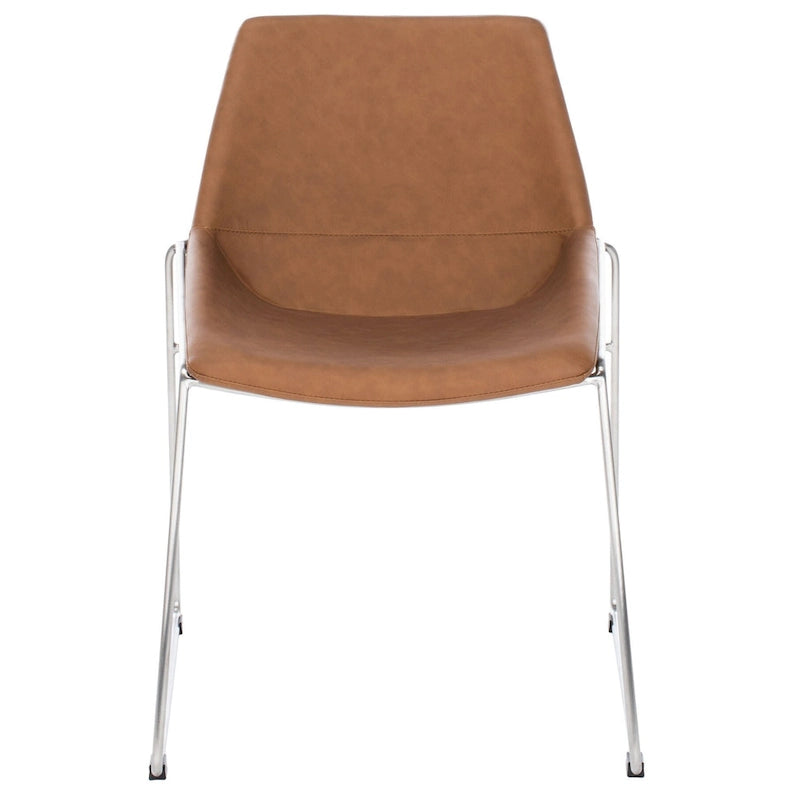 Chaise de salle à manger Oliva Mid Century SAFAVIEH (Lot de 2) - 25 x 24 x 33,3 - 25 x 24 x 33,3 - 25 larg. x 24 prof. x 33 haut.