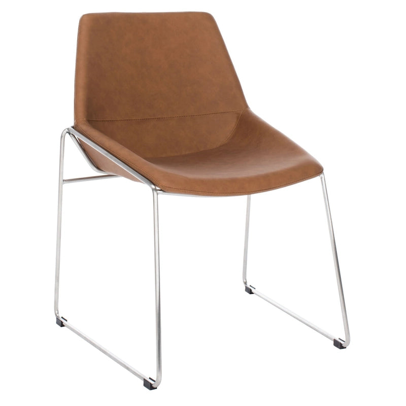 Chaise de salle à manger Oliva Mid Century SAFAVIEH (Lot de 2) - 25 x 24 x 33,3 - 25 x 24 x 33,3 - 25 larg. x 24 prof. x 33 haut.