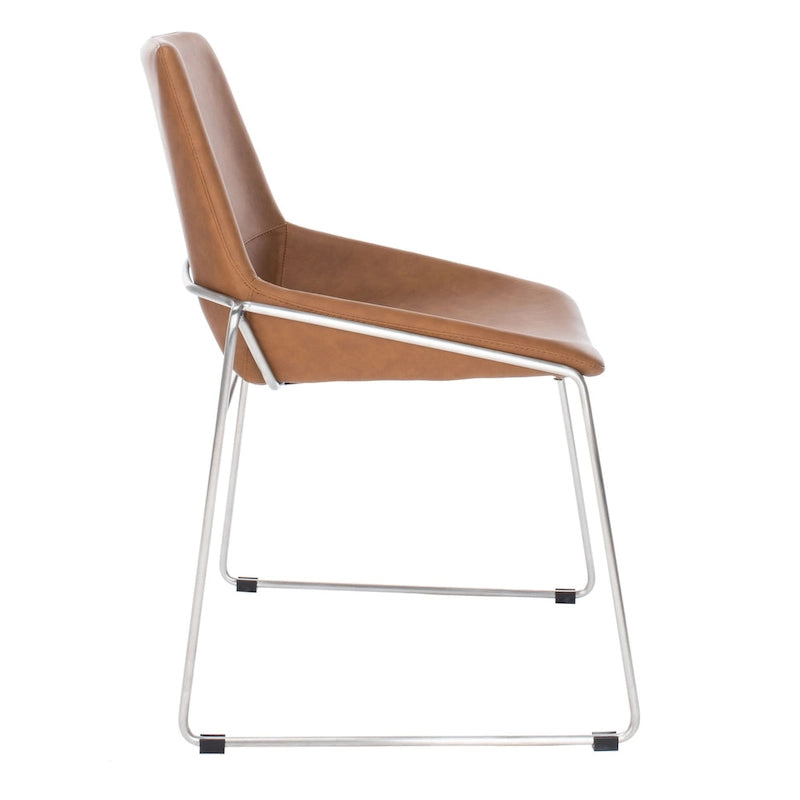 Chaise de salle à manger Oliva Mid Century SAFAVIEH (Lot de 2) - 25 x 24 x 33,3 - 25 x 24 x 33,3 - 25 larg. x 24 prof. x 33 haut.