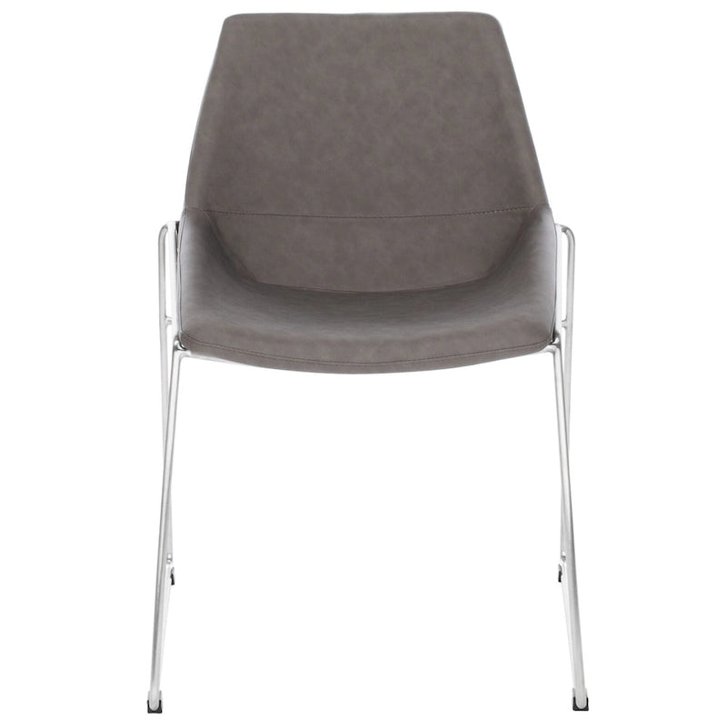 Chaise de salle à manger Oliva Mid Century SAFAVIEH (Lot de 2) - 25 x 24 x 33,3 - 25 x 24 x 33,3 - 25 larg. x 24 prof. x 33 haut.