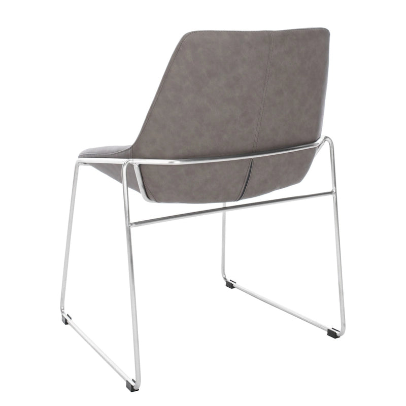 Chaise de salle à manger Oliva Mid Century SAFAVIEH (Lot de 2) - 25 x 24 x 33,3 - 25 x 24 x 33,3 - 25 larg. x 24 prof. x 33 haut.