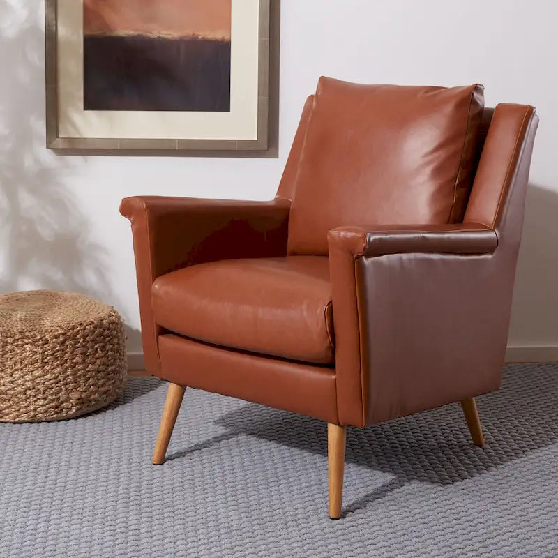 SAFAVIEH Anner Fauteuil du milieu du siècle - 28.7 x 28.4 x 33.9 - 29Lx28Px34H