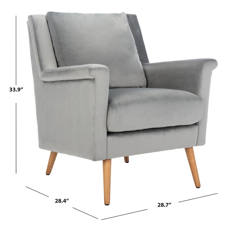 SAFAVIEH Anner Fauteuil du milieu du siècle - 28.7 x 28.4 x 33.9 - 29Lx28Px34H