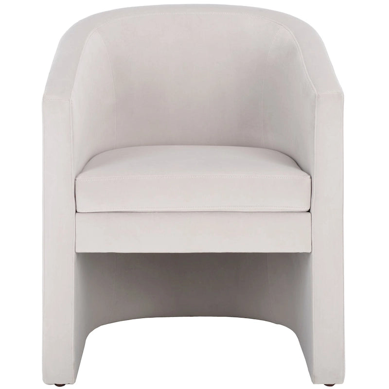 SAFAVIEH Theodosia Fauteuil d'appoint dossier rond (entièrement assemblé) - L61 x P61 x H76 cm - 61Lx61Px76H