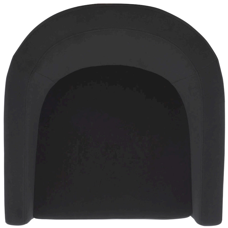 SAFAVIEH Theodosia Fauteuil d'appoint dossier rond (entièrement assemblé) - L61 x P61 x H76 cm - 61Lx61Px76H