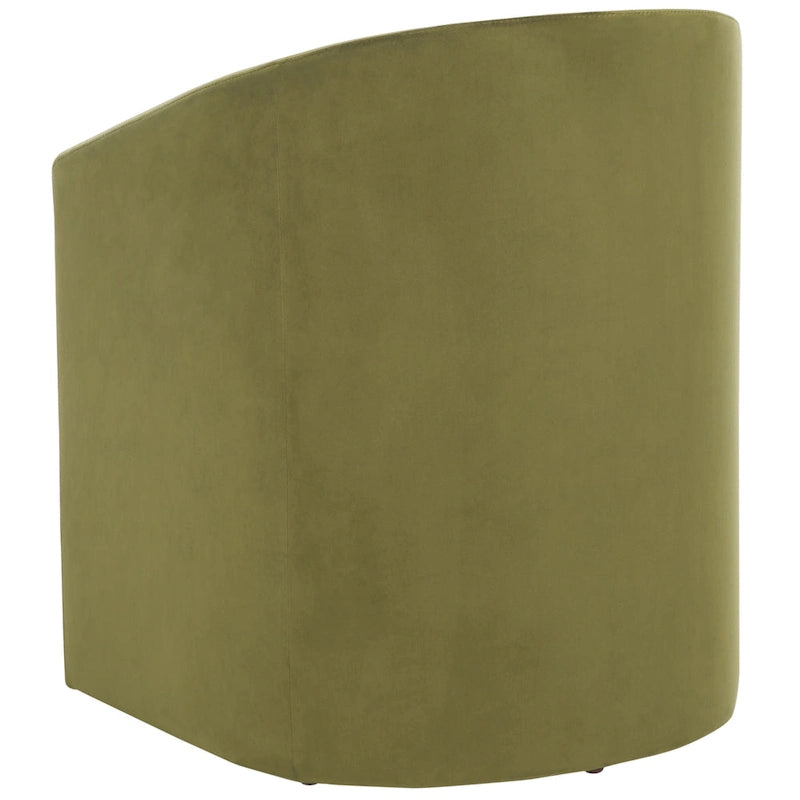 SAFAVIEH Theodosia Fauteuil d'appoint dossier rond (entièrement assemblé) - L61 x P61 x H76 cm - 61Lx61Px76H