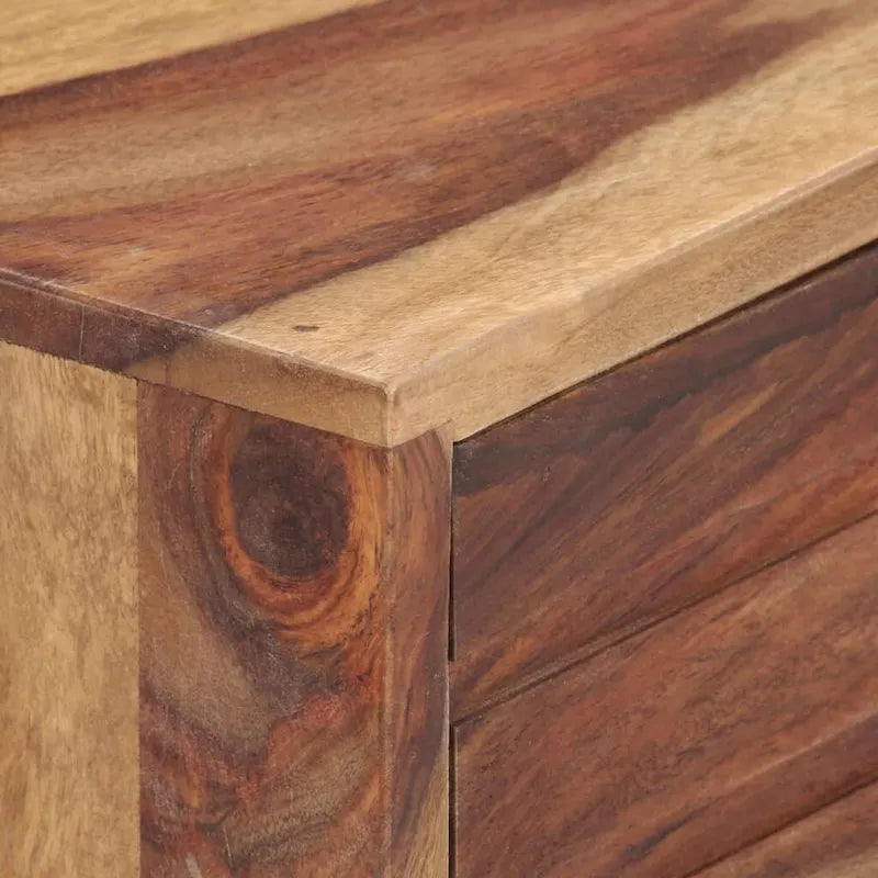 Meuble TV 140x28x47 cm Bois de Sesham Massif