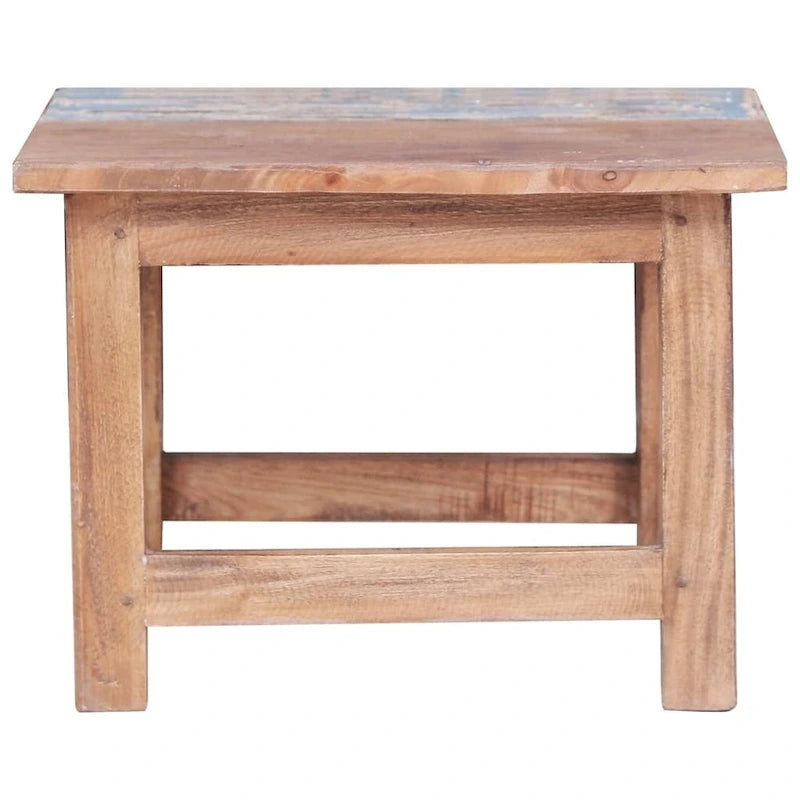 vidaXL Tables gigognes 2 pcs Bois de récupération massif - 15,7 x 15,7 x 11,8