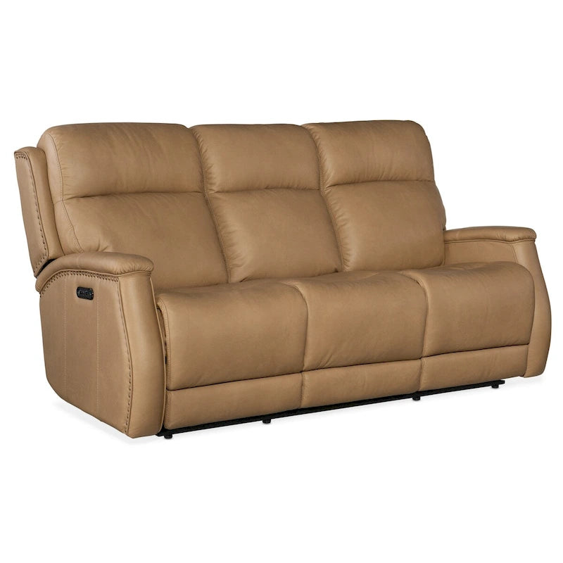 Canapé inclinable électrique en cuir de 78 po Hooker Furniture SS703-RHEA-POWER-SOFA Rhea