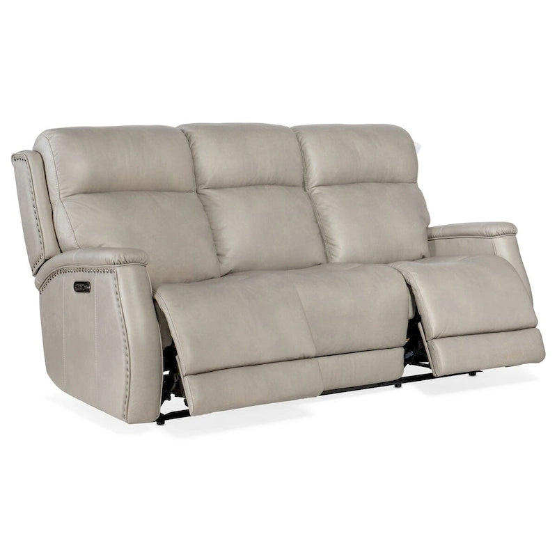 Canapé inclinable électrique en cuir de 78 po Hooker Furniture SS703-RHEA-POWER-SOFA Rhea