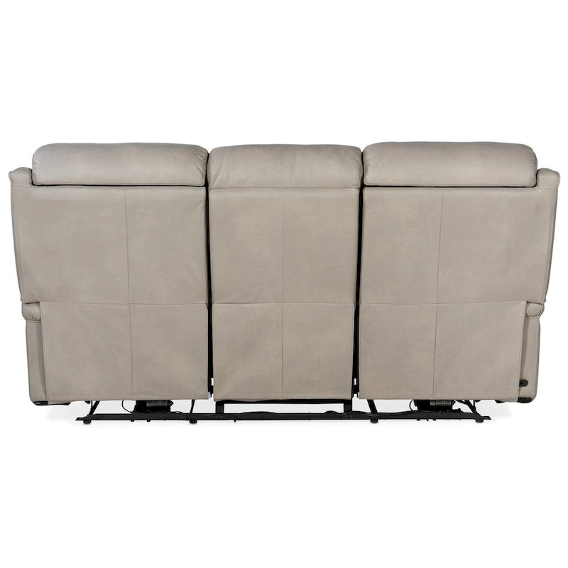 Canapé inclinable électrique en cuir de 78 po Hooker Furniture SS703-RHEA-POWER-SOFA Rhea