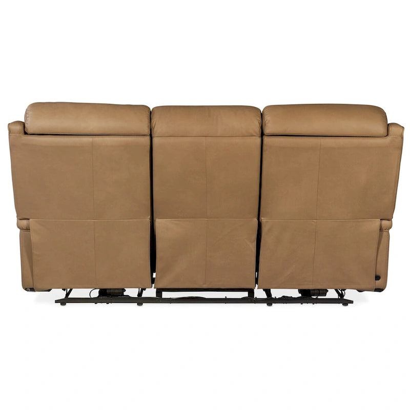 Canapé inclinable électrique en cuir de 78 po Hooker Furniture SS703-RHEA-POWER-SOFA Rhea
