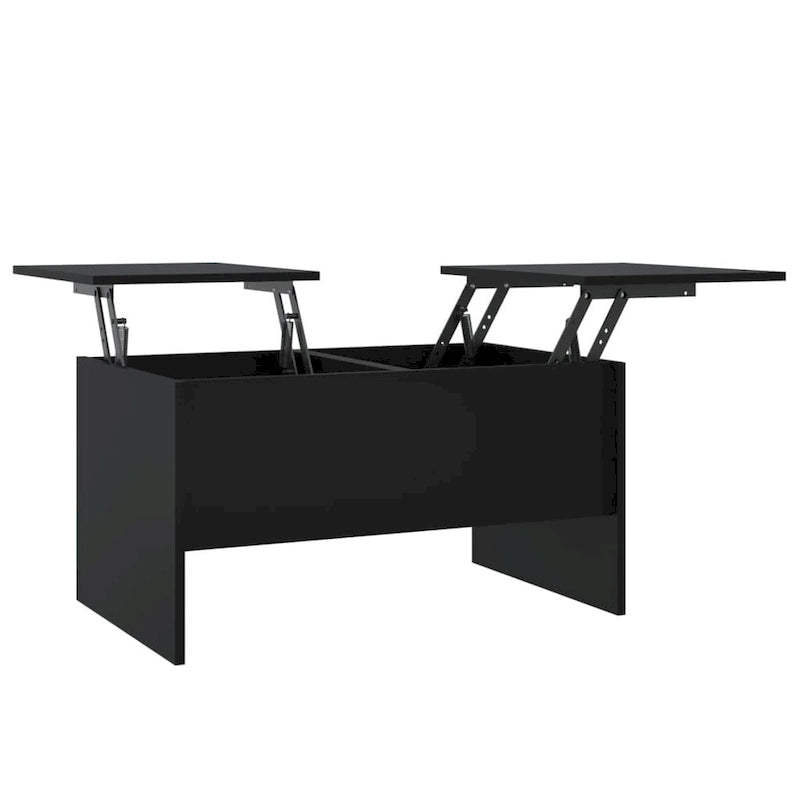 vidaXL Table Basse Relevable Table d'appoint Table d'appoint pour Canapé Bois d'ingénierie - 80 x 50 x 42,5 cm