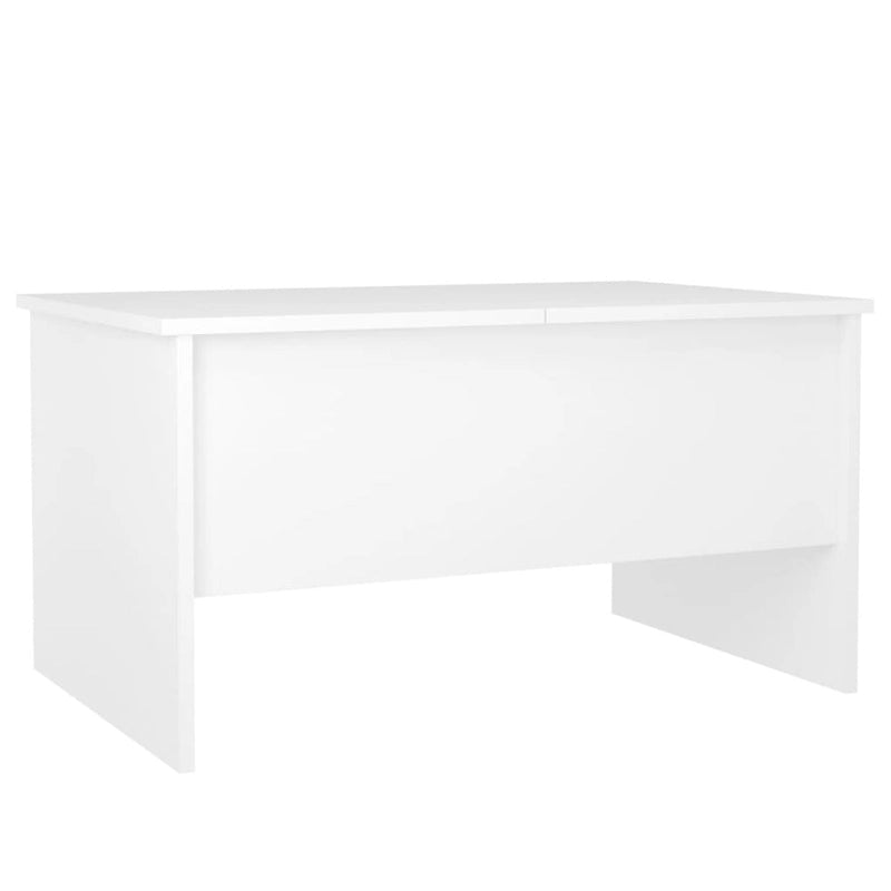 vidaXL Table Basse Relevable Table d'appoint Table d'appoint pour Canapé Bois d'ingénierie - 80 x 50 x 42,5 cm