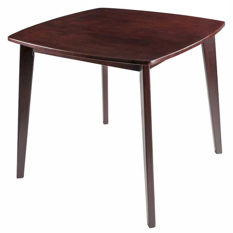 Table à manger Pauline, Noyer - 34.02 x 34.02 x 29.33 pouces