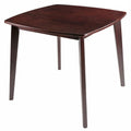 Table à manger Pauline, Noyer - 34.02 x 34.02 x 29.33 pouces