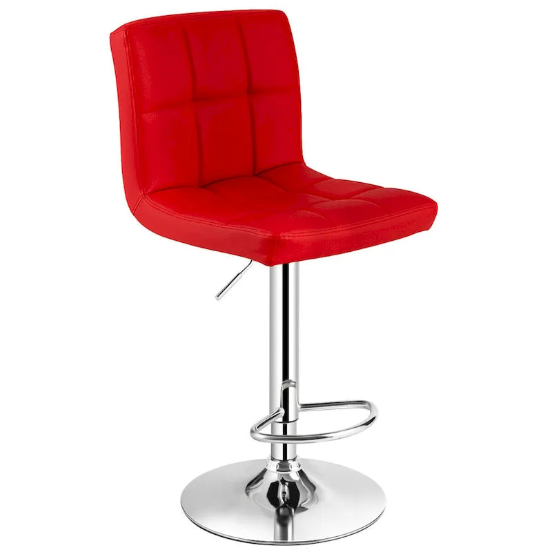Ensemble de table de pub Gymax 3 pièces, 1 table de bar ronde de 24 po et 2 tabourets de bar réglables