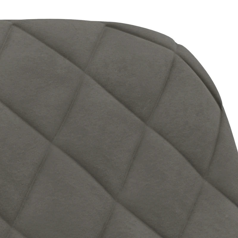 vidaXL Chaises de salle à manger, 2 pièces, fauteuils rembourrés pour salon, velours - 20,3 x 24 x 30,9