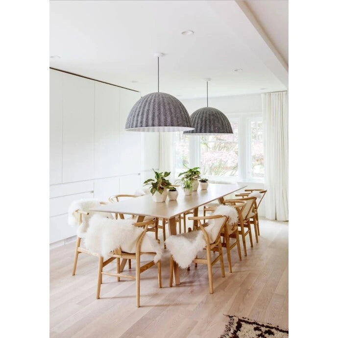 Lot de 2 Chaises de salle à manger modernes en bois naturel avec dossier en Y, accoudoirs, assise en chanvre pour la maison, le restaurant, le bureau, le travail, la cuisine