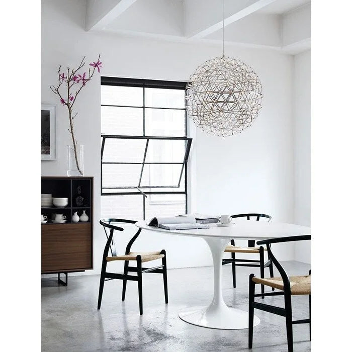 Lot de 2 Chaises de salle à manger modernes en bois naturel avec dossier en Y, accoudoirs, assise en chanvre pour la maison, le restaurant, le bureau, le travail, la cuisine