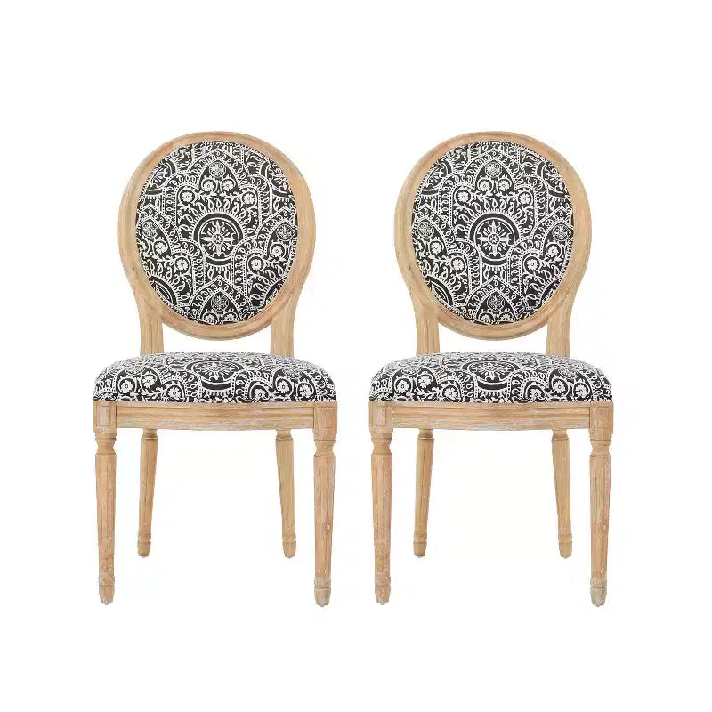 Lot de 2 chaises de salle à manger Phinnaeus - Christopher Knight Home