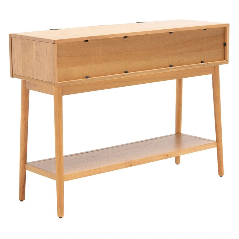 Console 2 tiroirs en rotin Capitola SAFAVIEH - 42 po L x 14 po P x 31 po H - 42Lx14Px31H