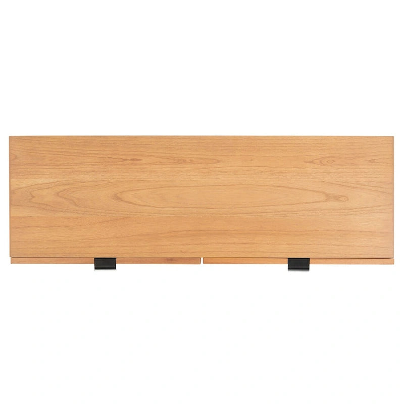 Console 2 tiroirs en rotin Capitola SAFAVIEH - 42 po L x 14 po P x 31 po H - 42Lx14Px31H