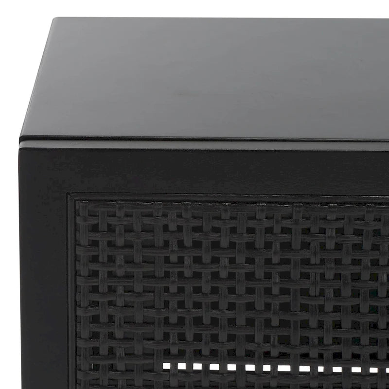 Console 2 tiroirs en rotin Capitola SAFAVIEH - 42 po L x 14 po P x 31 po H - 42Lx14Px31H