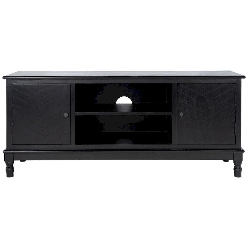 Meuble TV Safavieh Echo 2 portes 2 étagères - 47,3 L x 15,8 P x 20 H - 47Lx16Px20H