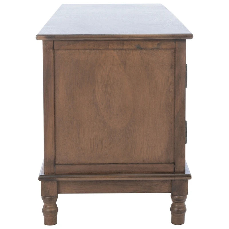 Meuble TV Safavieh Echo 2 portes 2 étagères - 47,3 L x 15,8 P x 20 H - 47Lx16Px20H