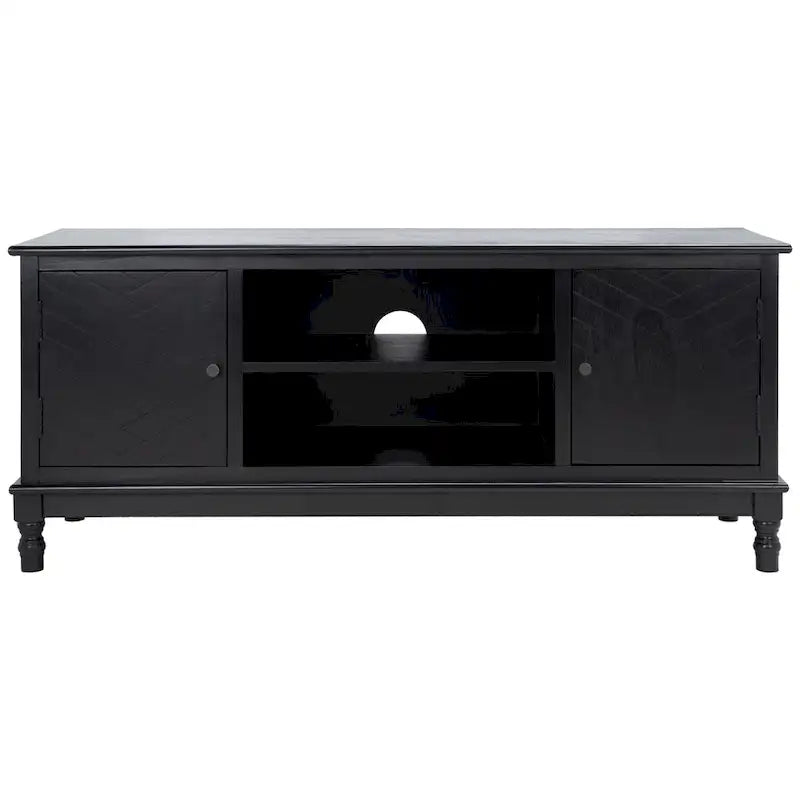 Meuble TV Safavieh Echo 2 portes 2 étagères - 47,3 L x 15,8 P x 20 H - 47Lx16Px20H