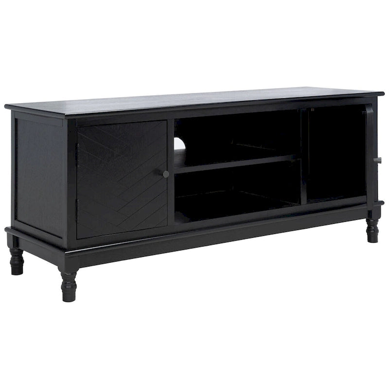 Meuble TV Safavieh Echo 2 portes 2 étagères - 47,3 L x 15,8 P x 20 H - 47Lx16Px20H