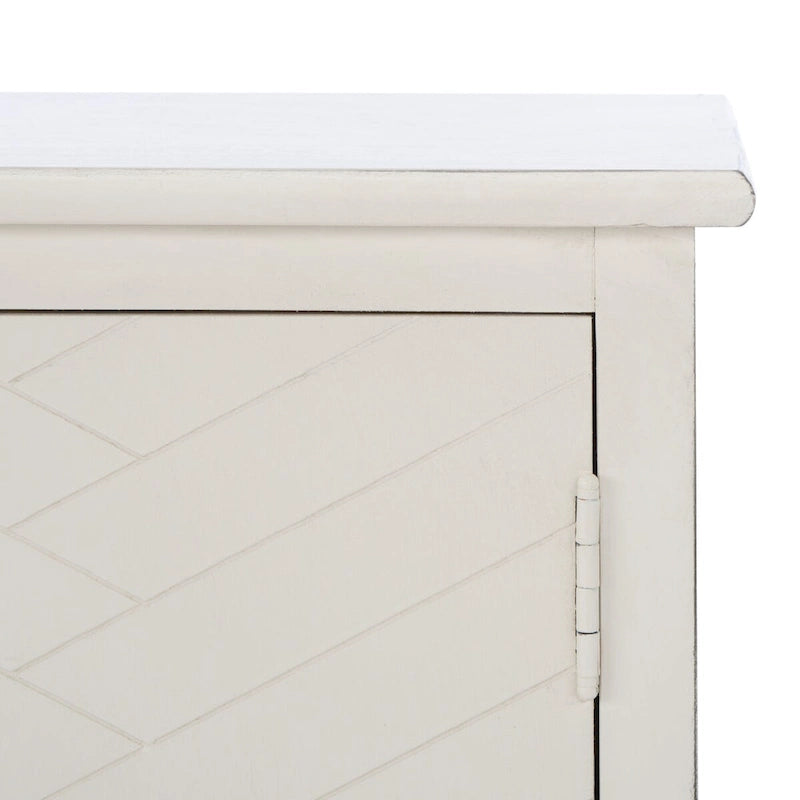 Meuble TV Safavieh Echo 2 portes 2 étagères - 47,3 L x 15,8 P x 20 H - 47Lx16Px20H