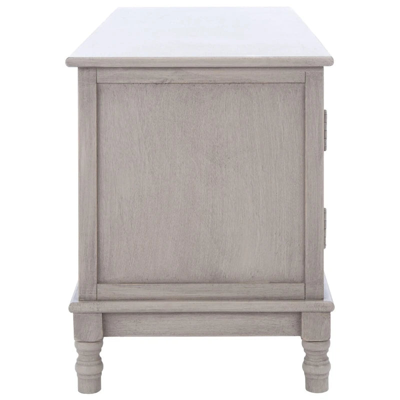 Meuble TV Safavieh Echo 2 portes 2 étagères - 47,3 L x 15,8 P x 20 H - 47Lx16Px20H