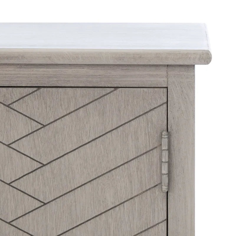 Meuble TV Safavieh Echo 2 portes 2 étagères - 47,3 L x 15,8 P x 20 H - 47Lx16Px20H