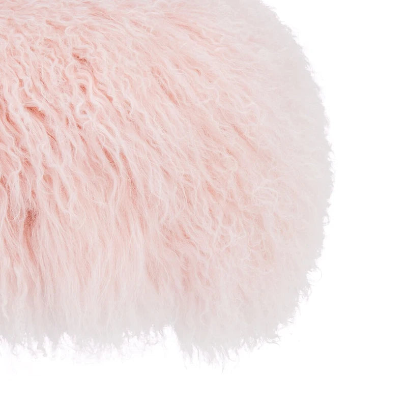 Pouf en peau de mouton Gaetane SAFAVIEH Couture