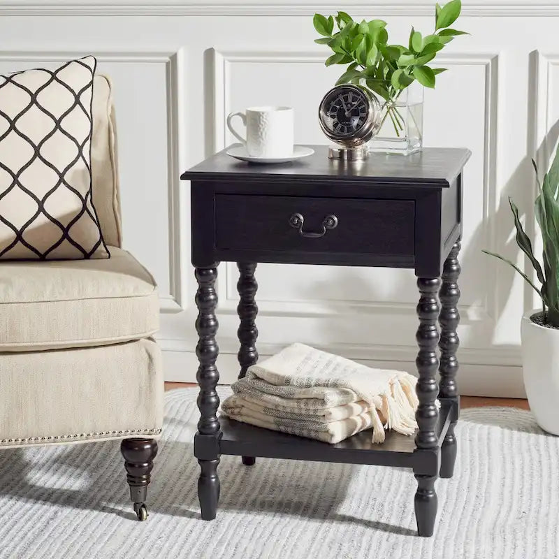 Table d'appoint Christena de SAFAVIEH - 19 L x 15,8 P x 26 H - 19Lx16Px26H