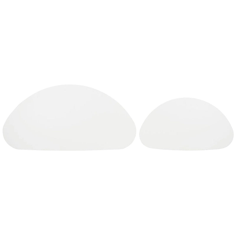 Table basse double blanche Vikki SAFAVIEH - 120 x 60 x 45 cm - 47Lx24Px18H