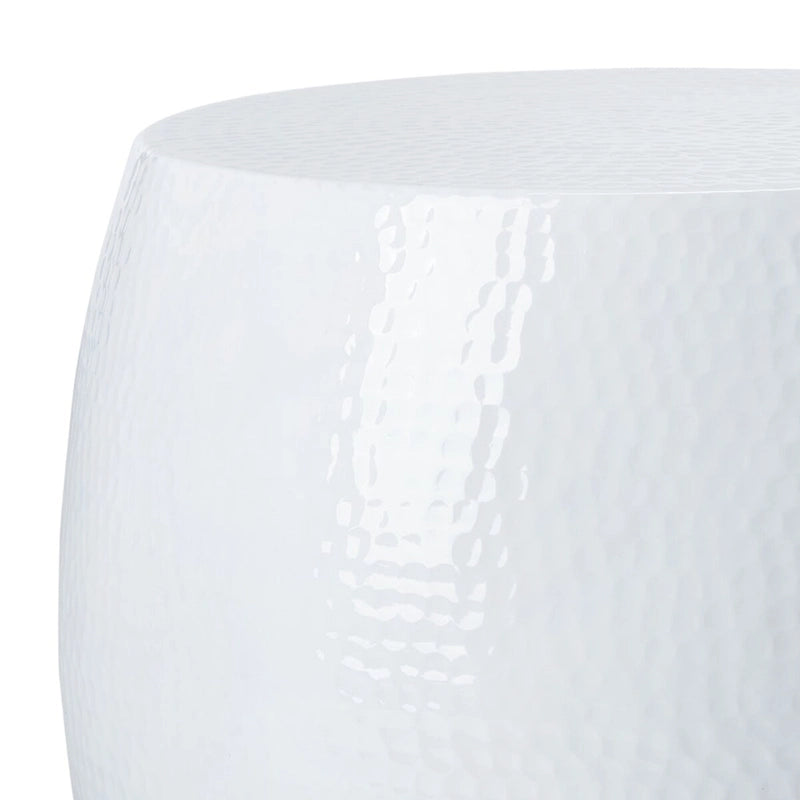 Table Ronde Helaine Argentée SAFAVIEH - 15 L x 15 P x 16 H - 15Lx15Px16H