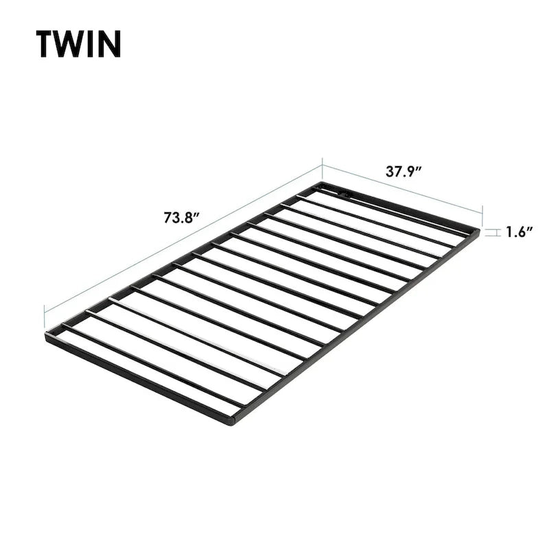 1.6 Planche à lattes métallique de rechange pour sommier tapissier