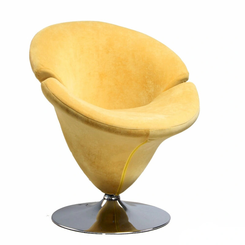Fauteuil de loisirs en microfibre Tulip