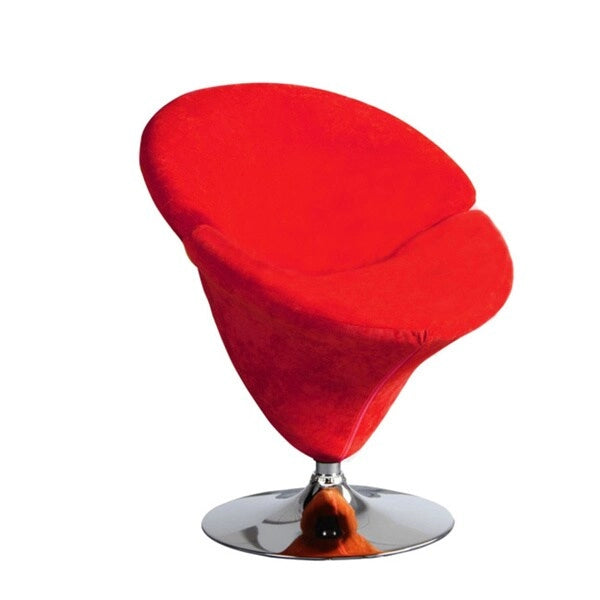 Fauteuil de loisirs en microfibre Tulip