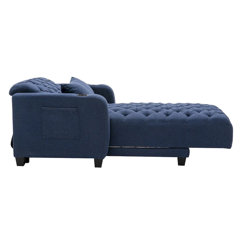 Clihome méridienne inclinable capitonnée