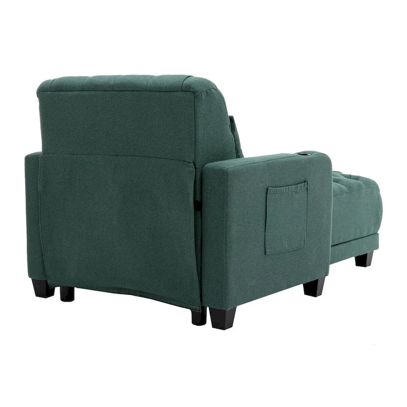 Clihome méridienne inclinable capitonnée