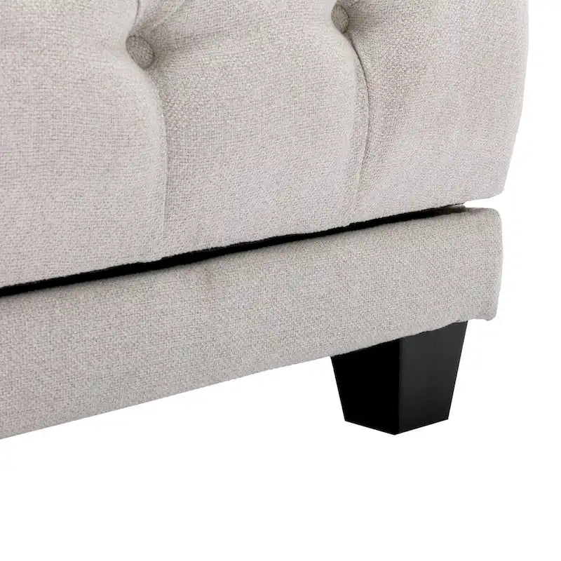 Clihome méridienne inclinable capitonnée